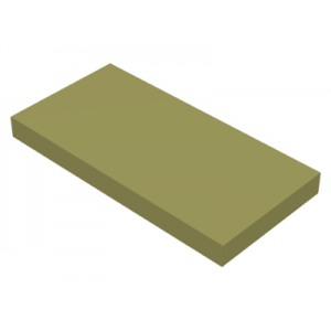 Tegel 2x4 Olive Green